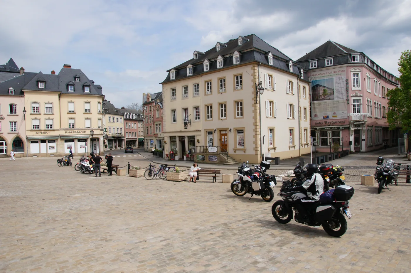 Marktplatz von Echternach Marktplatz von Echternach